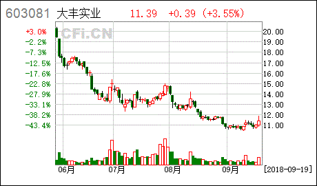 大豐實(shí)業(yè)對(duì)外投資設(shè)立全資子公司并完成工商登記